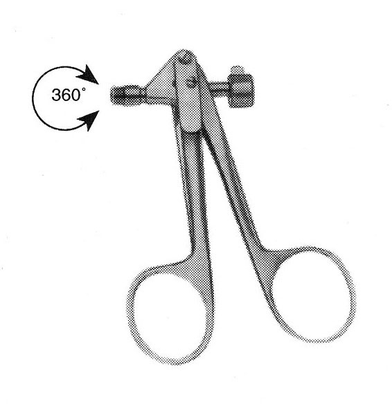 MANHES KAVRAMA FORSEPS ÇAP  10 MM